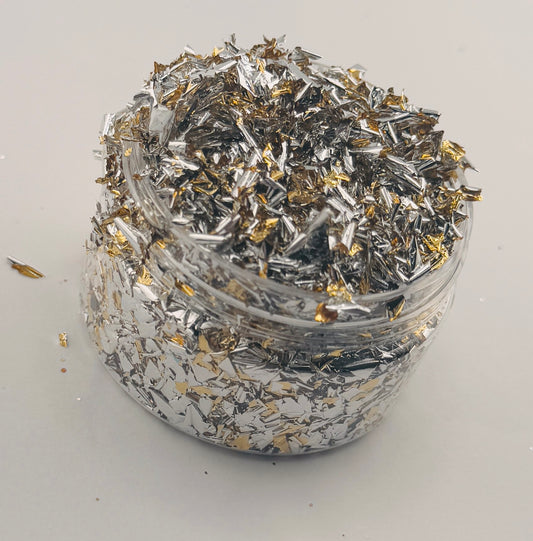 Silver & Gold (Foil Flake)