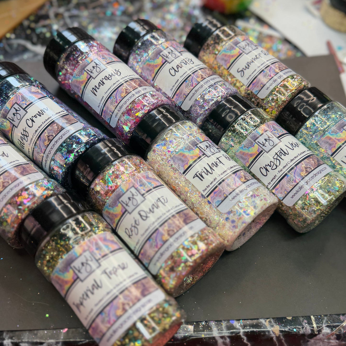 The Faceted Collection Bundle { 10 Colors }