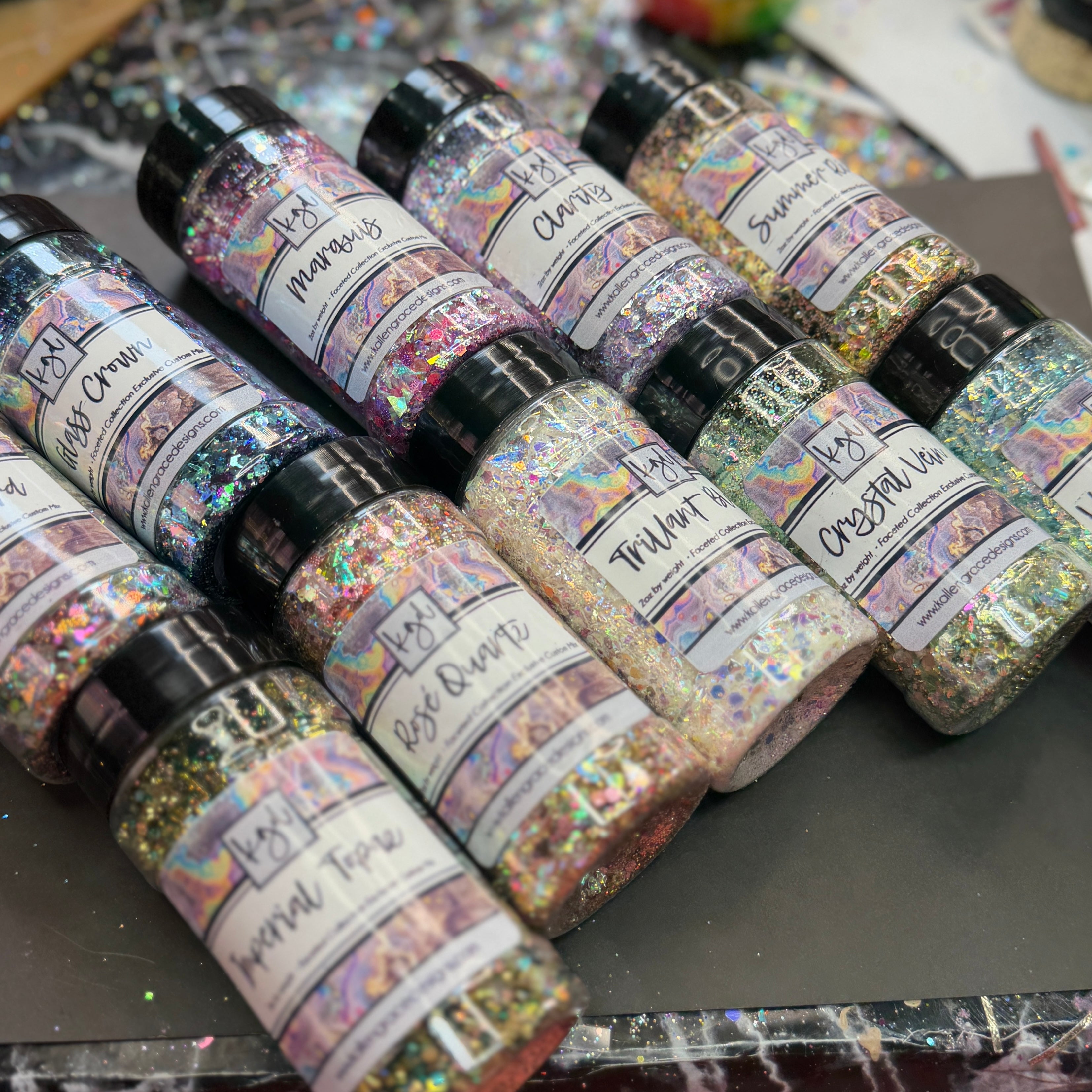 The Faceted Collection Bundle { 10 Colors }
