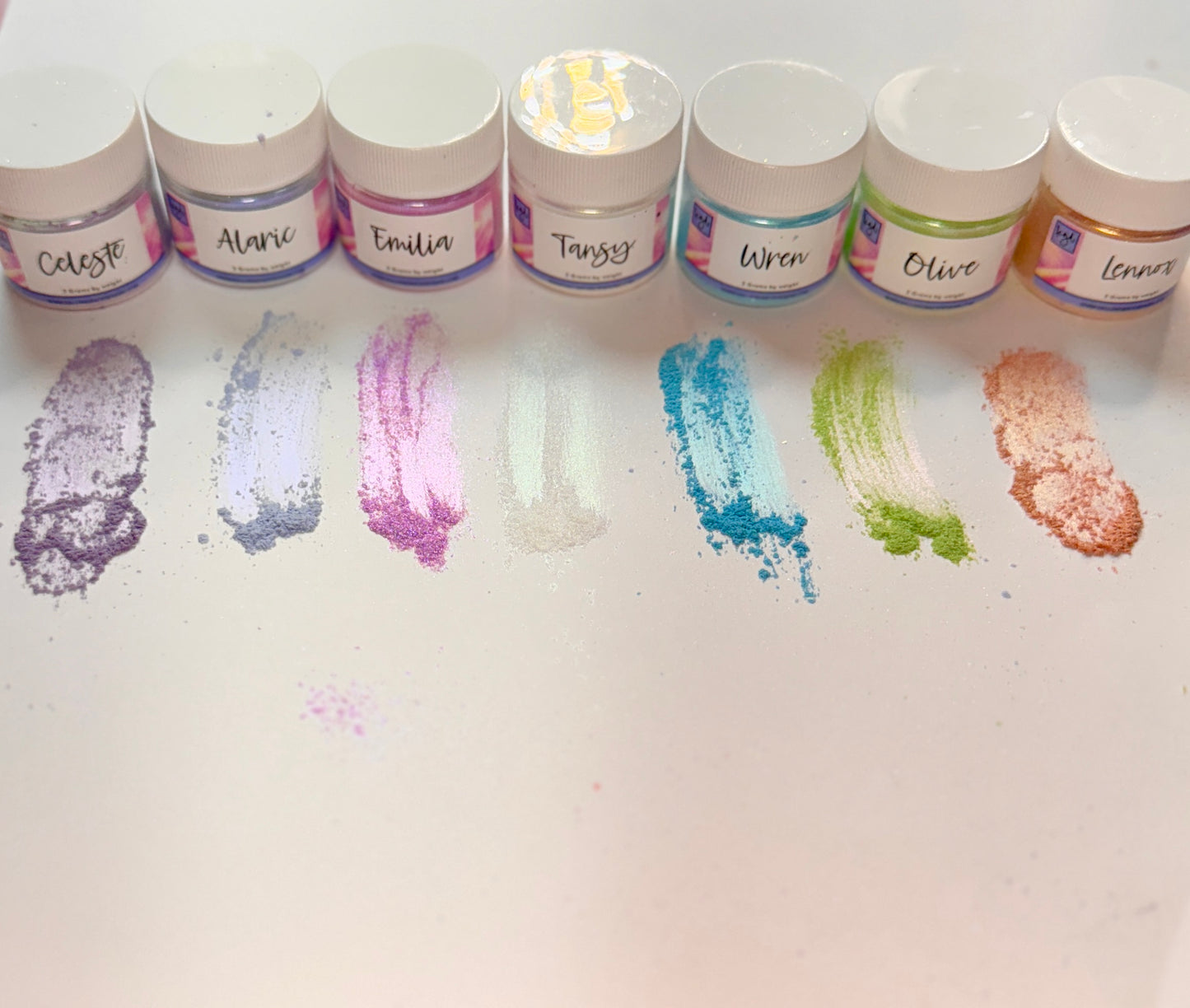 Pastel Pigment Bundle #2 {7 Colors -3 Grams}