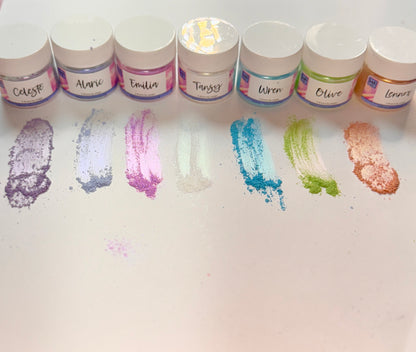 Pastel Pigment Bundle #2 {7 Colors -3 Grams}