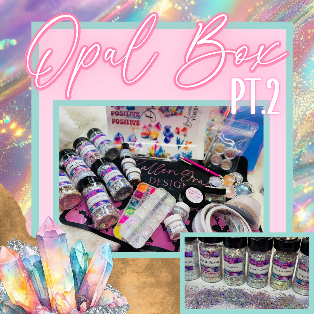 Opal Project Box PART 2 INDIVIDUALS AVAILABLE - USE DROP DOWN {READ DESCRIPTION}