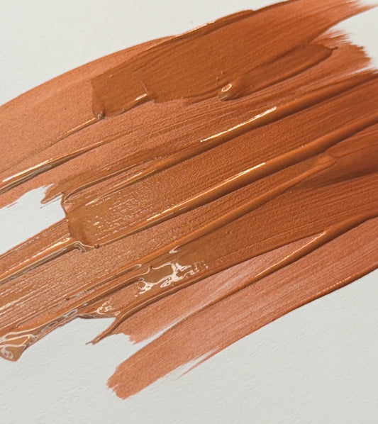 Chocolate Drop Shimmer {Dylusions Paint}