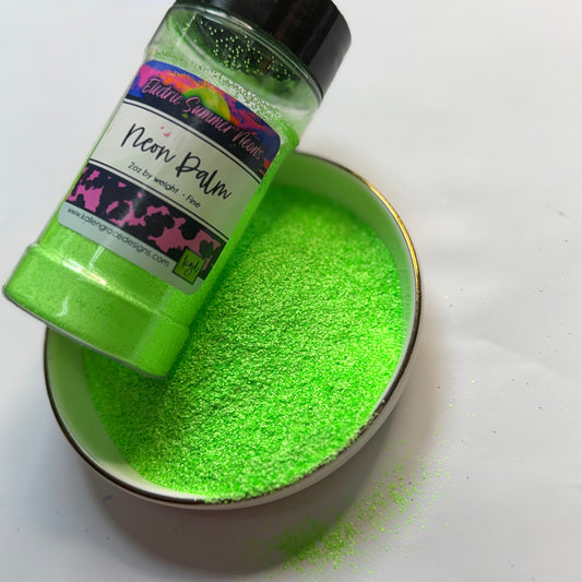 Neon Palm {Electric Summer Neons - Indie. Fine}