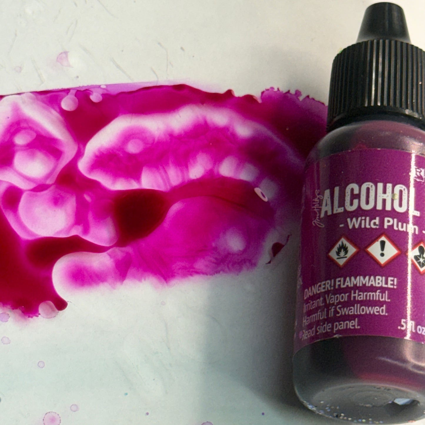 Wild Plum {Tim Holtz Alcohol Ink}