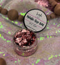 Metallic Rose Gold {Foil Flake}