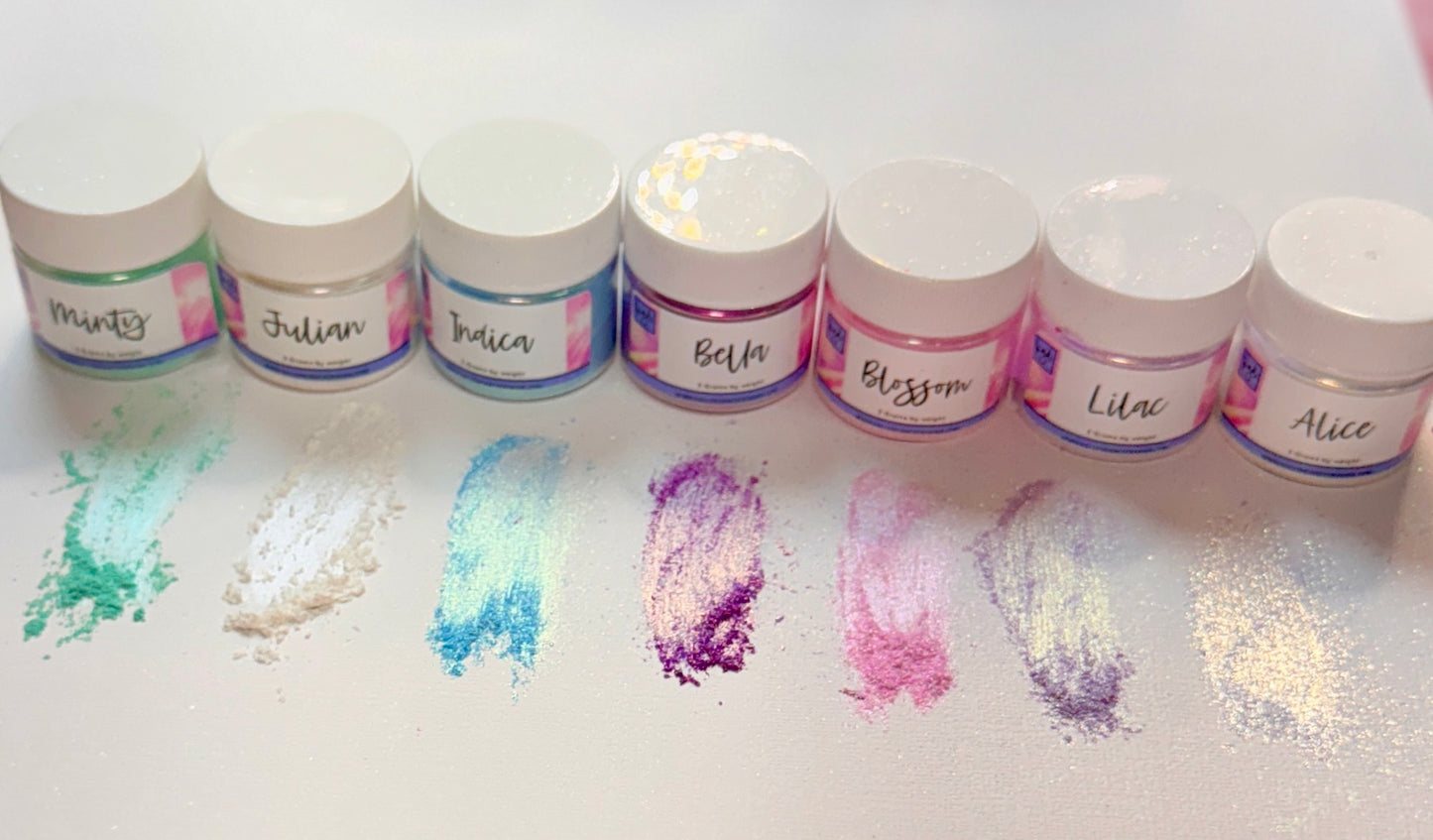 REVAMPED OG Pastel Pigment Bundle #1 {7 Colors -3 Grams}