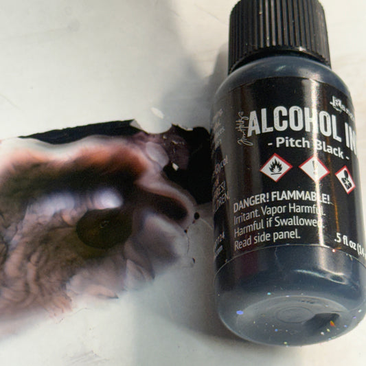 Pitch Black {Tim Holtz Alcohol Ink}