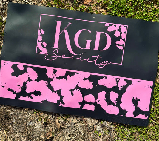 Large KGD Society Silicone Mat