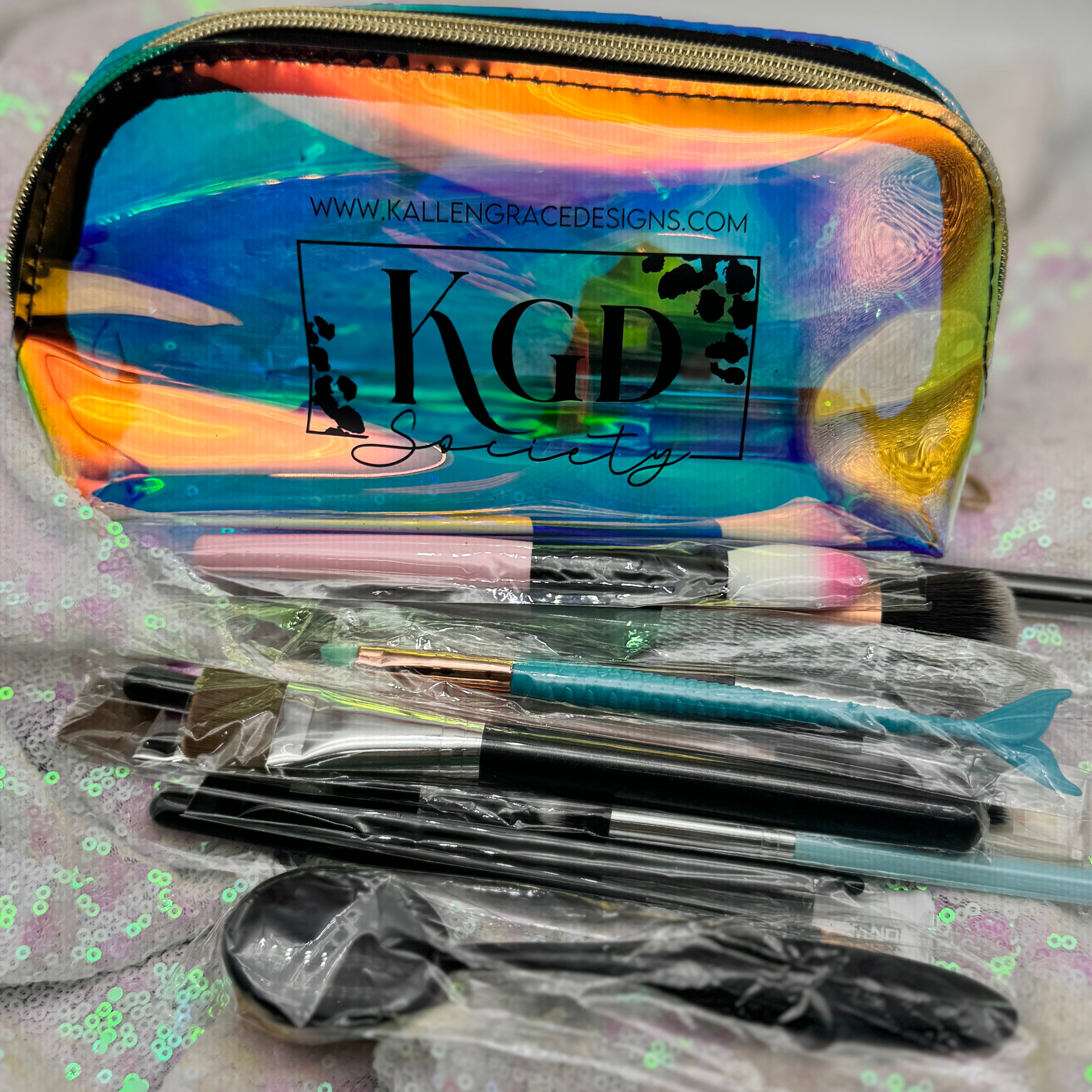 Holo bag Brush Bundle 10 CT. { Mystery }