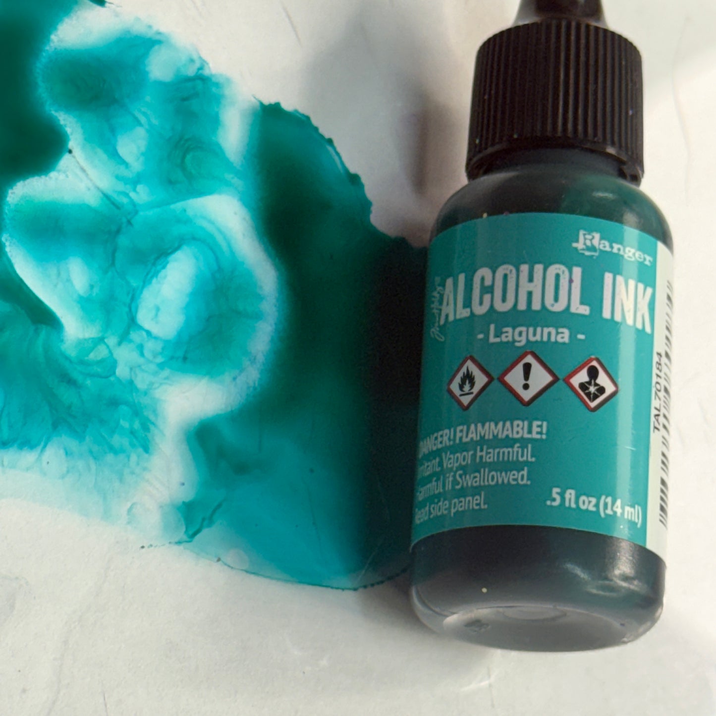 Laguna {Tim Holtz Alcohol Ink}