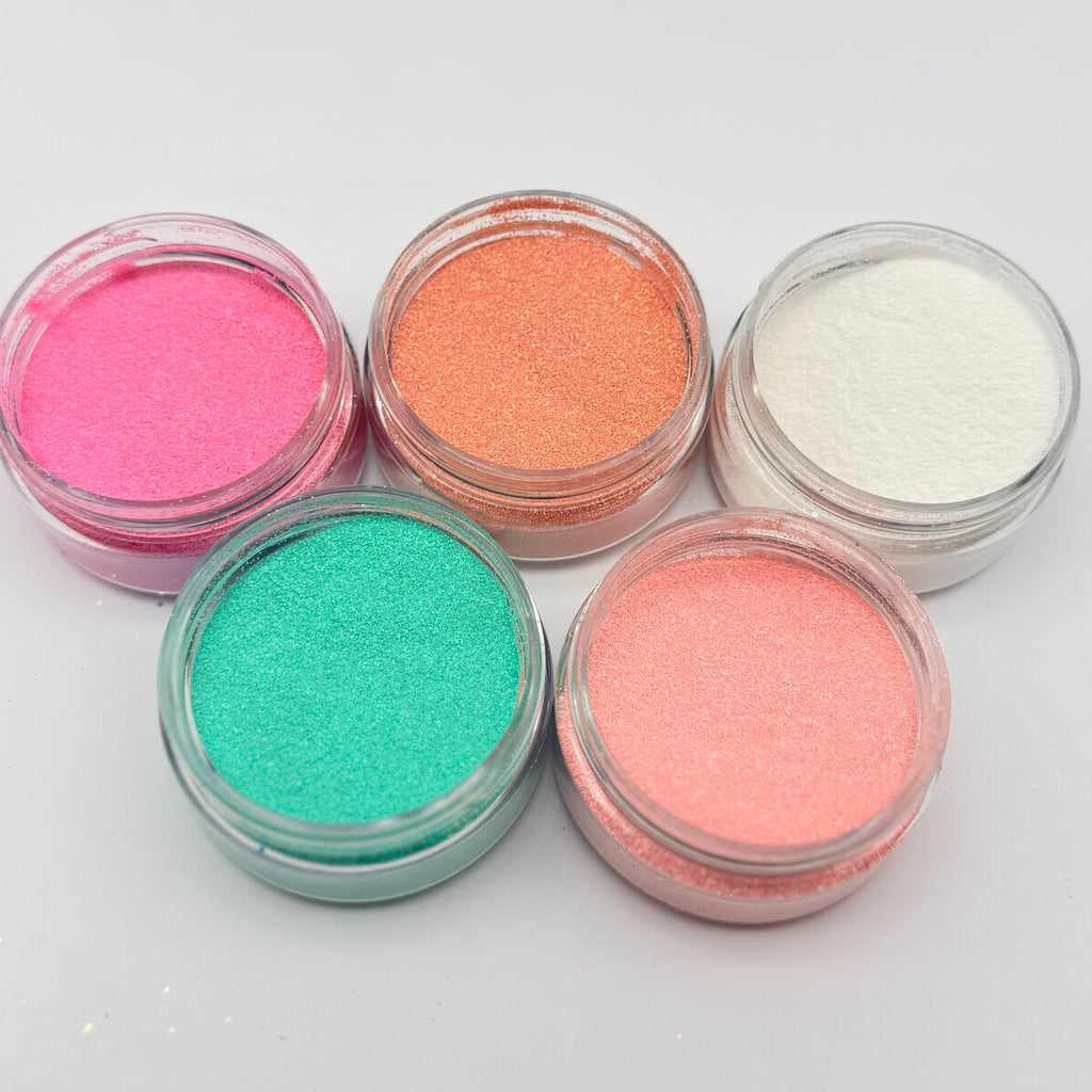 Macaron Bundle {Matte Pearl Micro-Glitter}