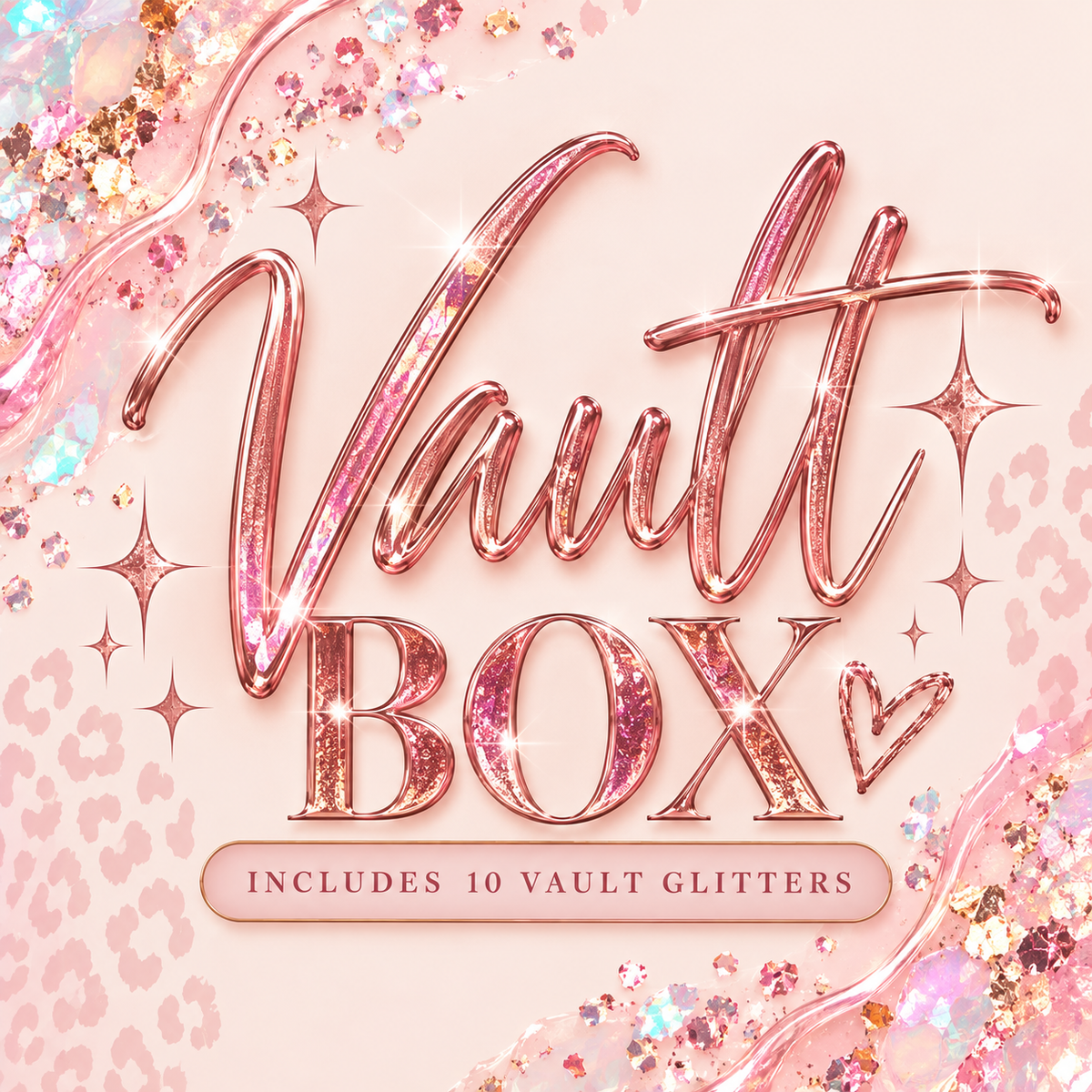VAULT Glitter Box {10 Colors}