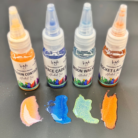 Alcohol Ink {Chameleon Bundle #1} • Set of 4