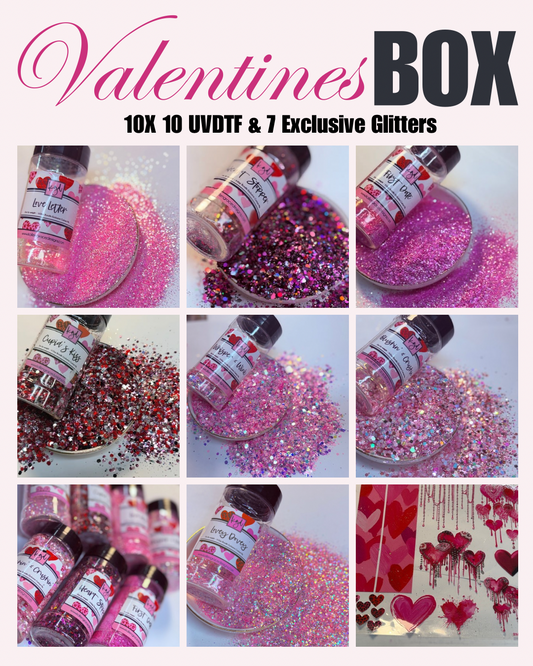 Valentines Day Bundle { 7 Colors & 10X10 UVDTF }