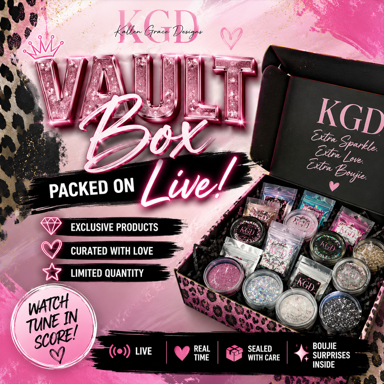 ***Pre-Order** VAULT BOX PACKED LIVE