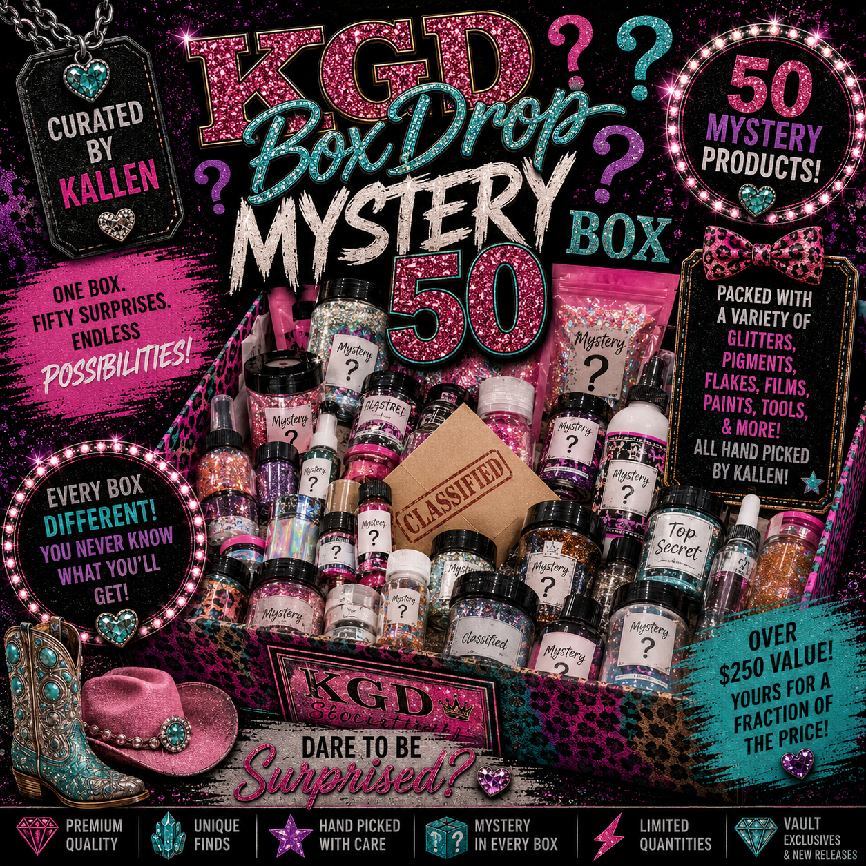 Mystery 50  {BOX DROP} ONLY ONE!!!!