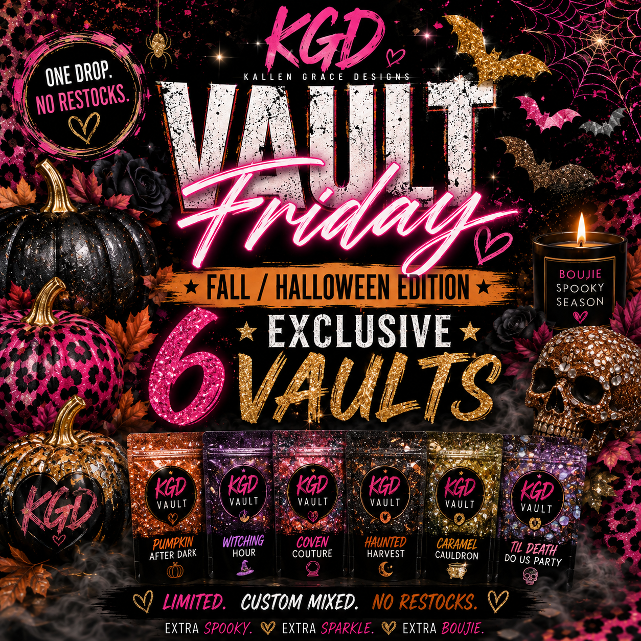 BUY ALL 6 {VAULT FRIDAY {8/28}