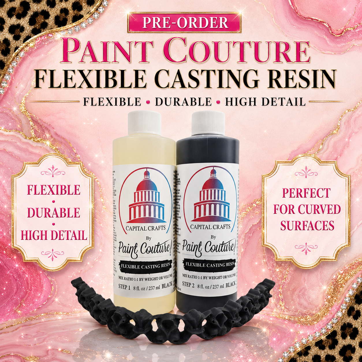 **Pre-Order** FLEXIBLE Rapid Castin Resin {CHOOSE SIZE & COLOR}