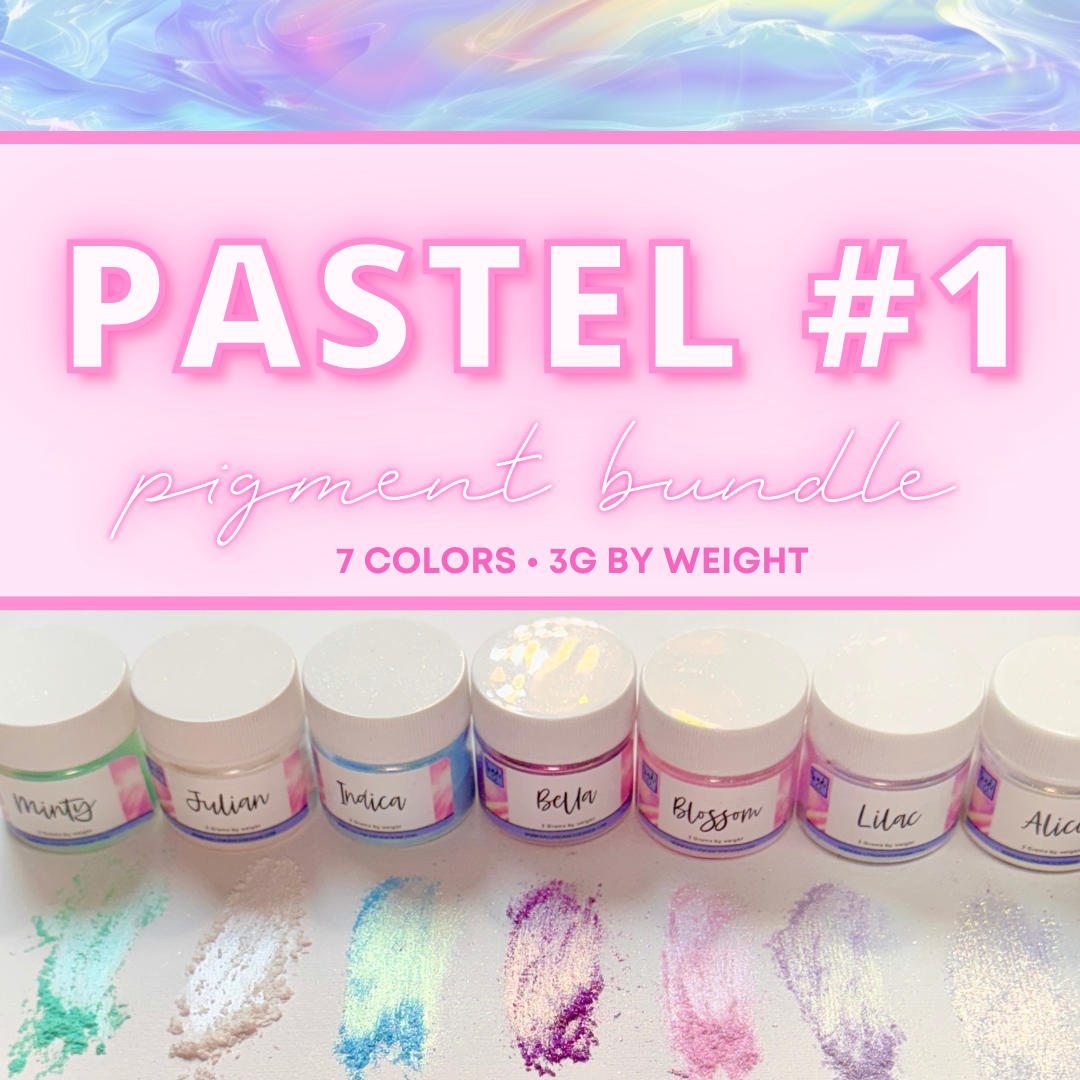 REVAMPED OG Pastel Pigment Bundle #1 {7 Colors -3 Grams}