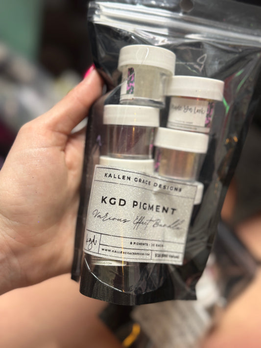KGD Various Effect Pigment Bundle {8 - 2g Pigments}
