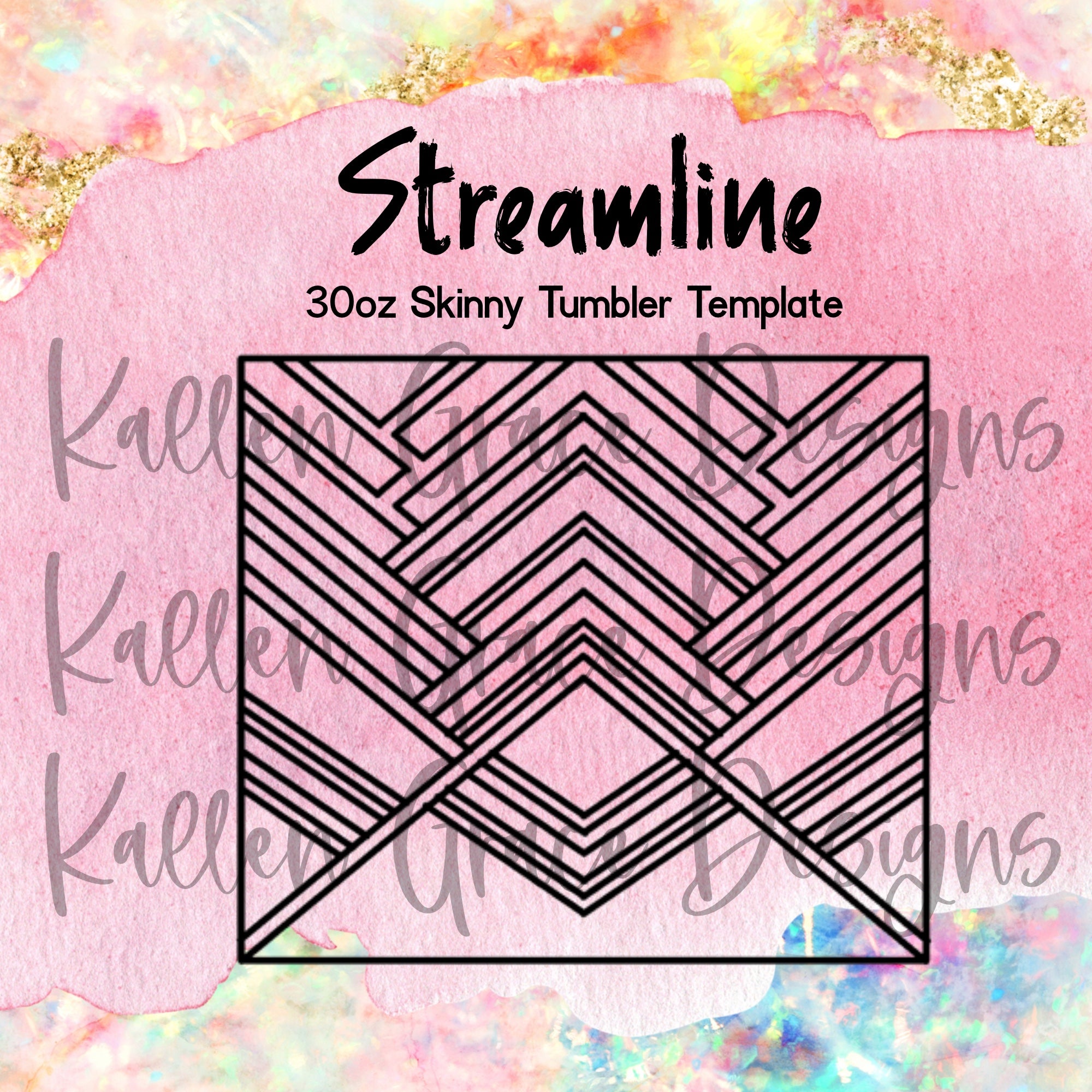 Streamline 30oz Template