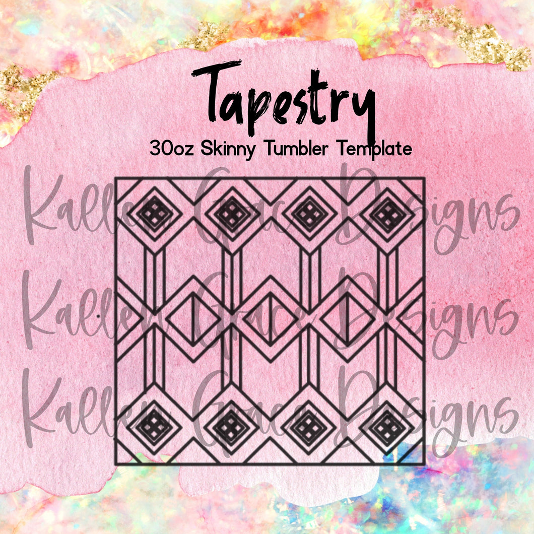 Tapestry 30oz Template