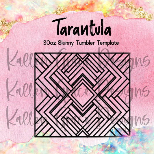 Tarantula 30oz Template