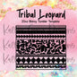 Tribal Leopard 20oz Template