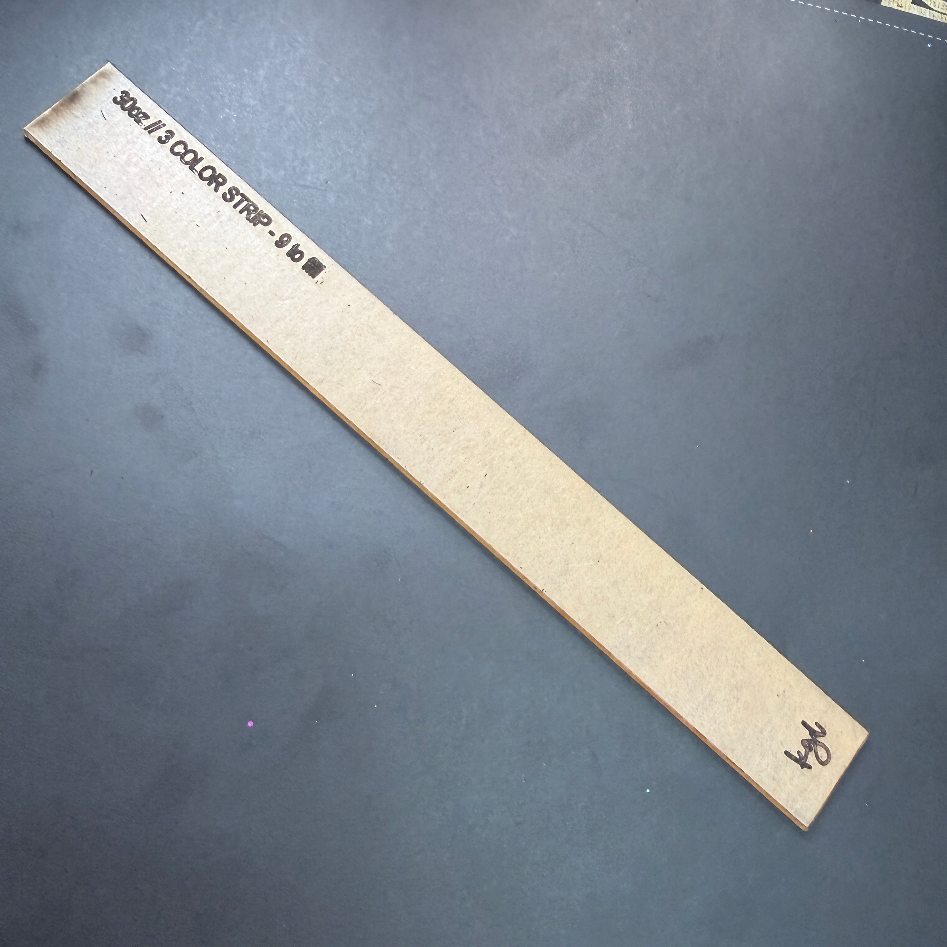 30oz 3 Color Strip {Acrylic Template}