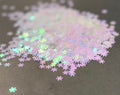 {Shape Glitter} White Snowflake