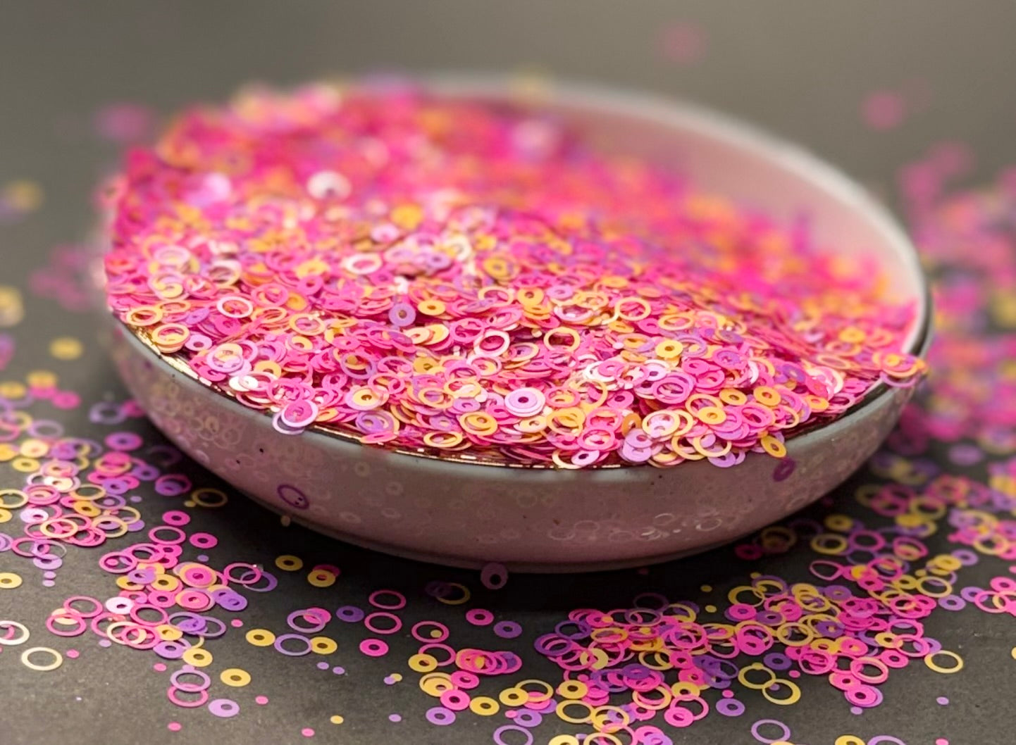 {Shape Glitter} Summer Circles