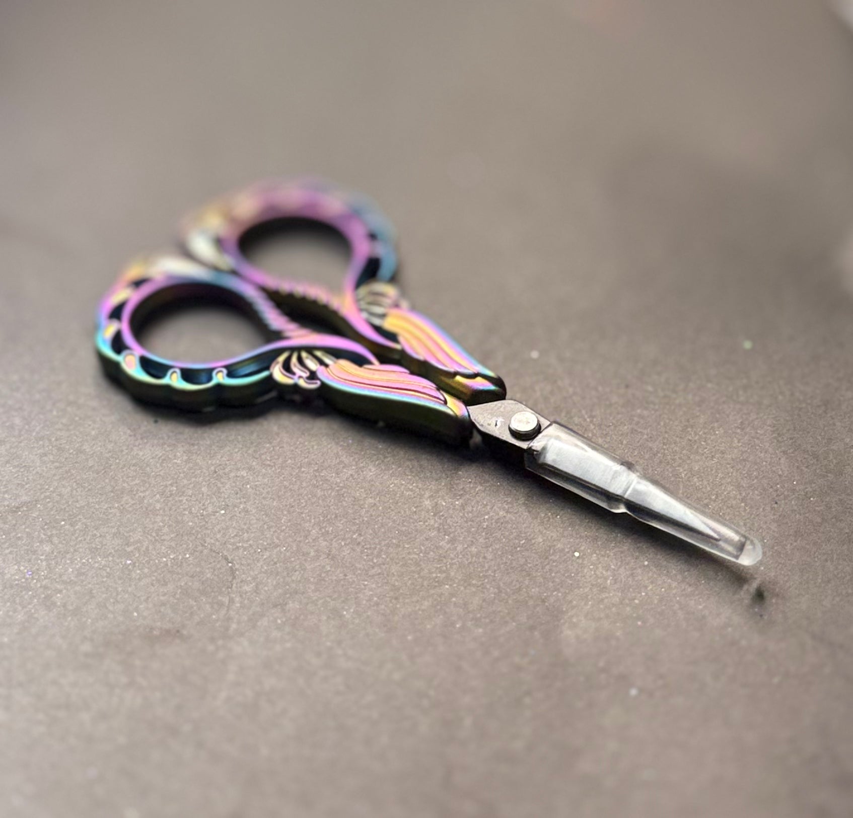 Pinstriping Scissors {Rainbow}