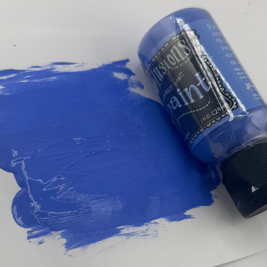 Periwinkle Blue {Dylusions Paint}
