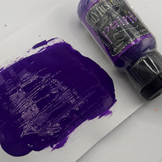 Crushed Grape {Dylusions Paint}