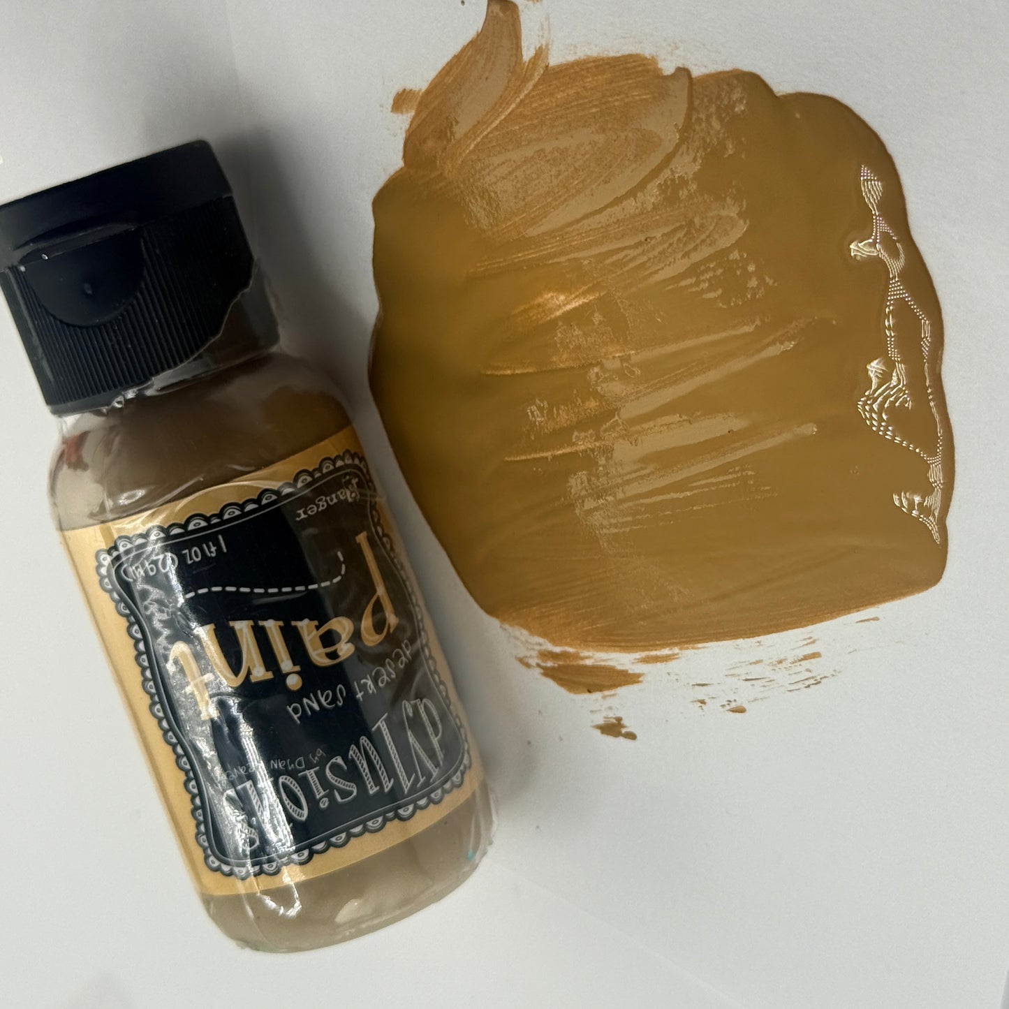 Desert Sand {Dylusions Paint}