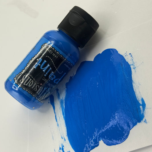 London Blue {Dylusions Paint}