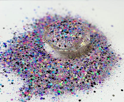 No Opal-ogies w/ black {VAULT GLITTER MIX 9/12}