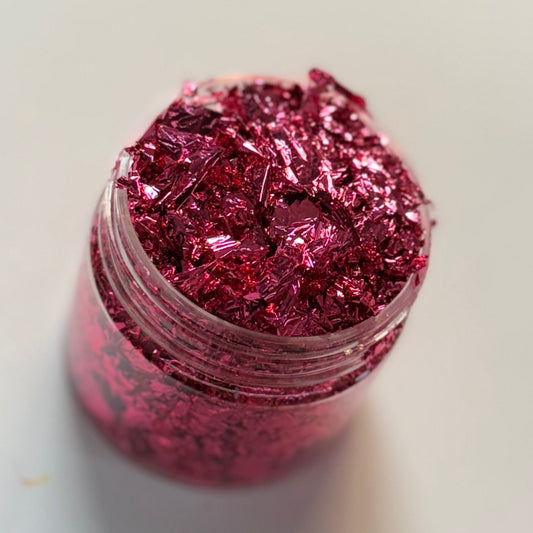 Metallic Pink {Foil Flake}