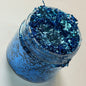 Medium Metallic Blue  {Foil Flake}