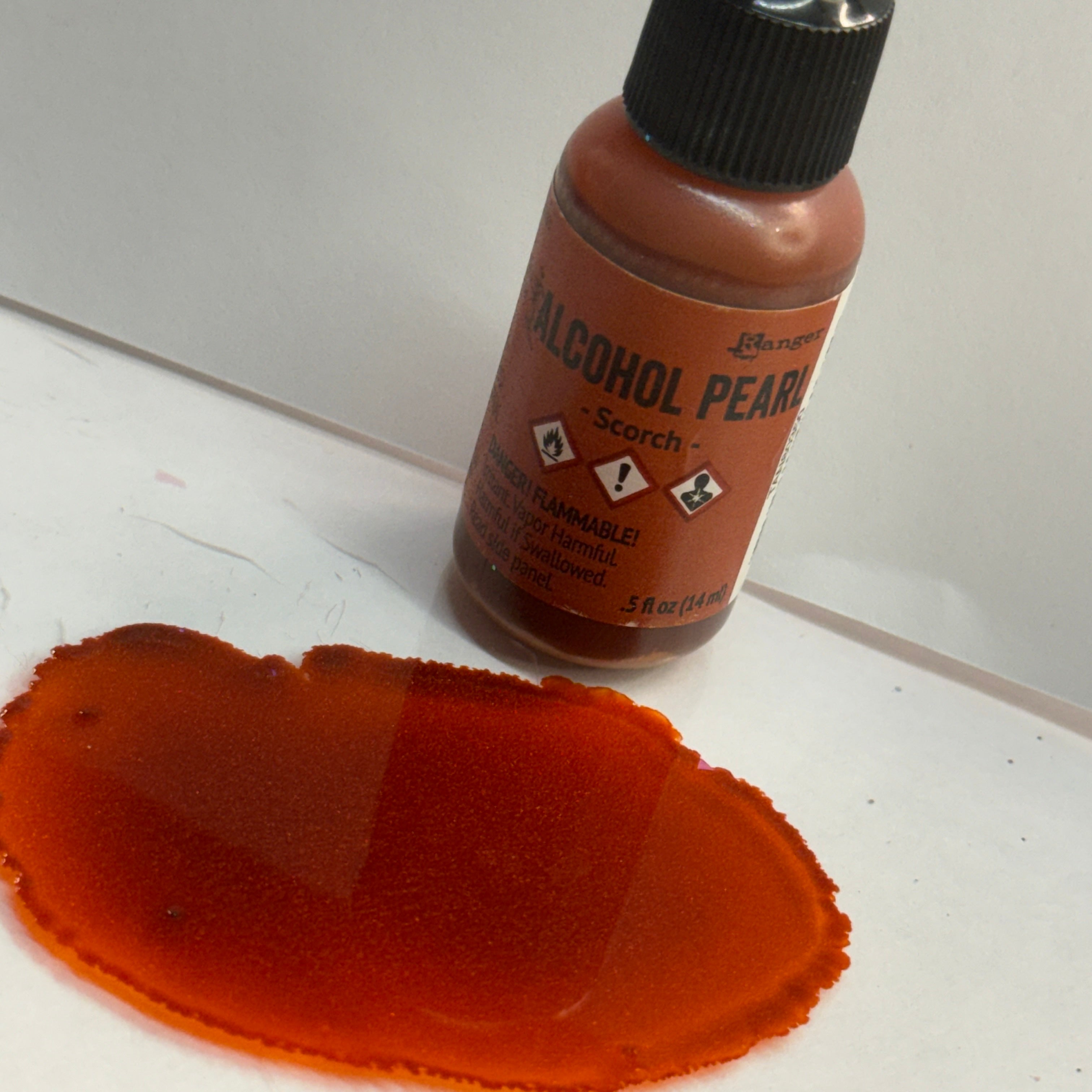 Scorch {Tim Holtz Alcohol Ink}