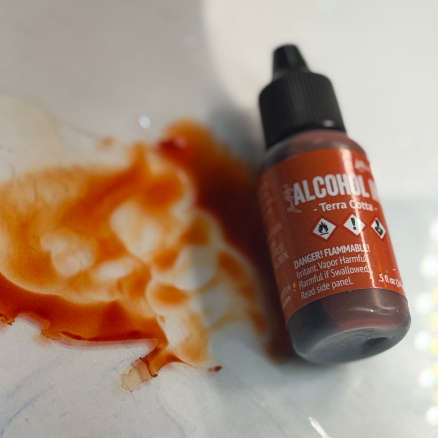 Terracotta {Tim Holtz Alcohol Ink}