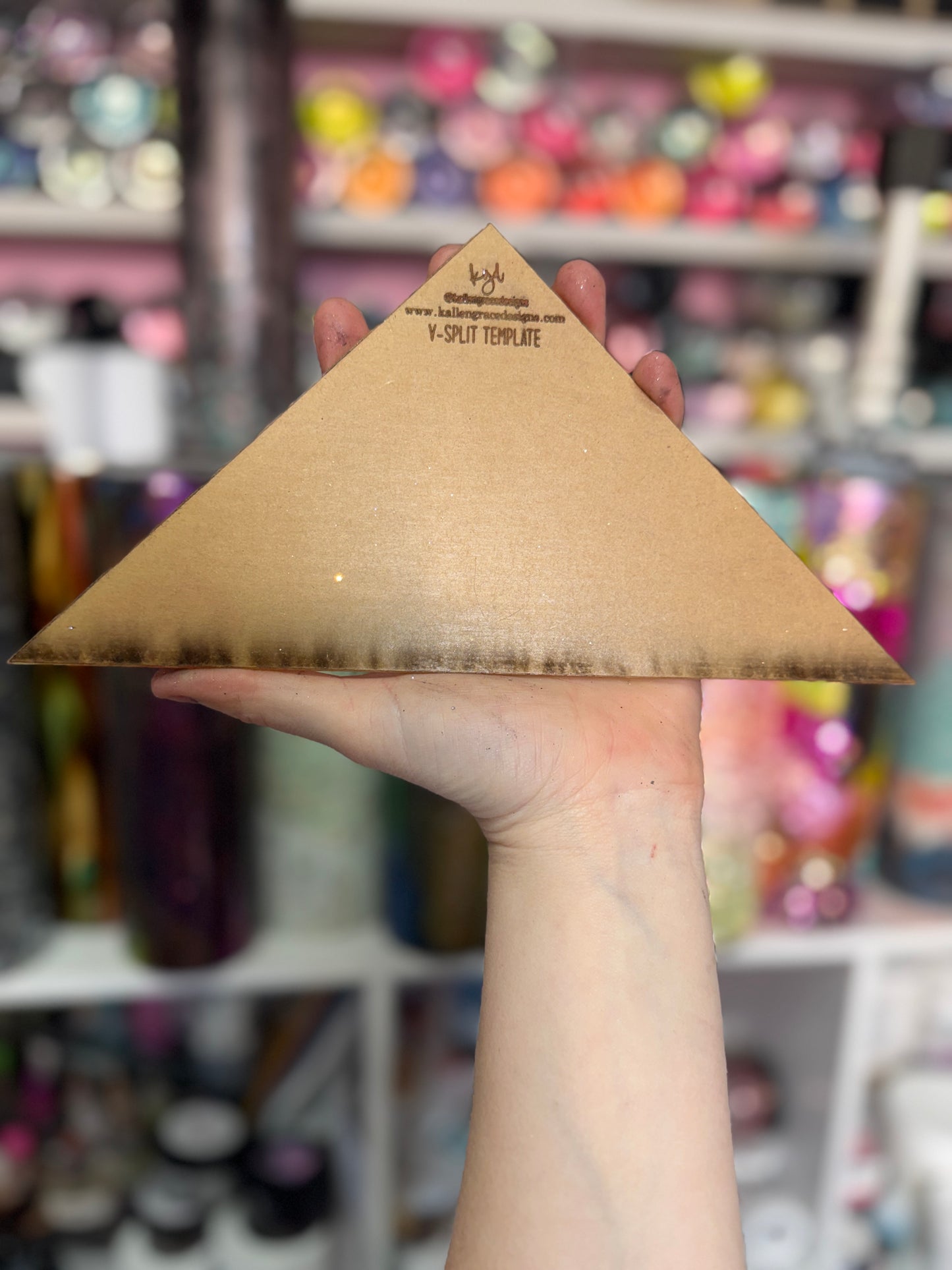 V-SPLIT ACRYLIC TEMPLATE