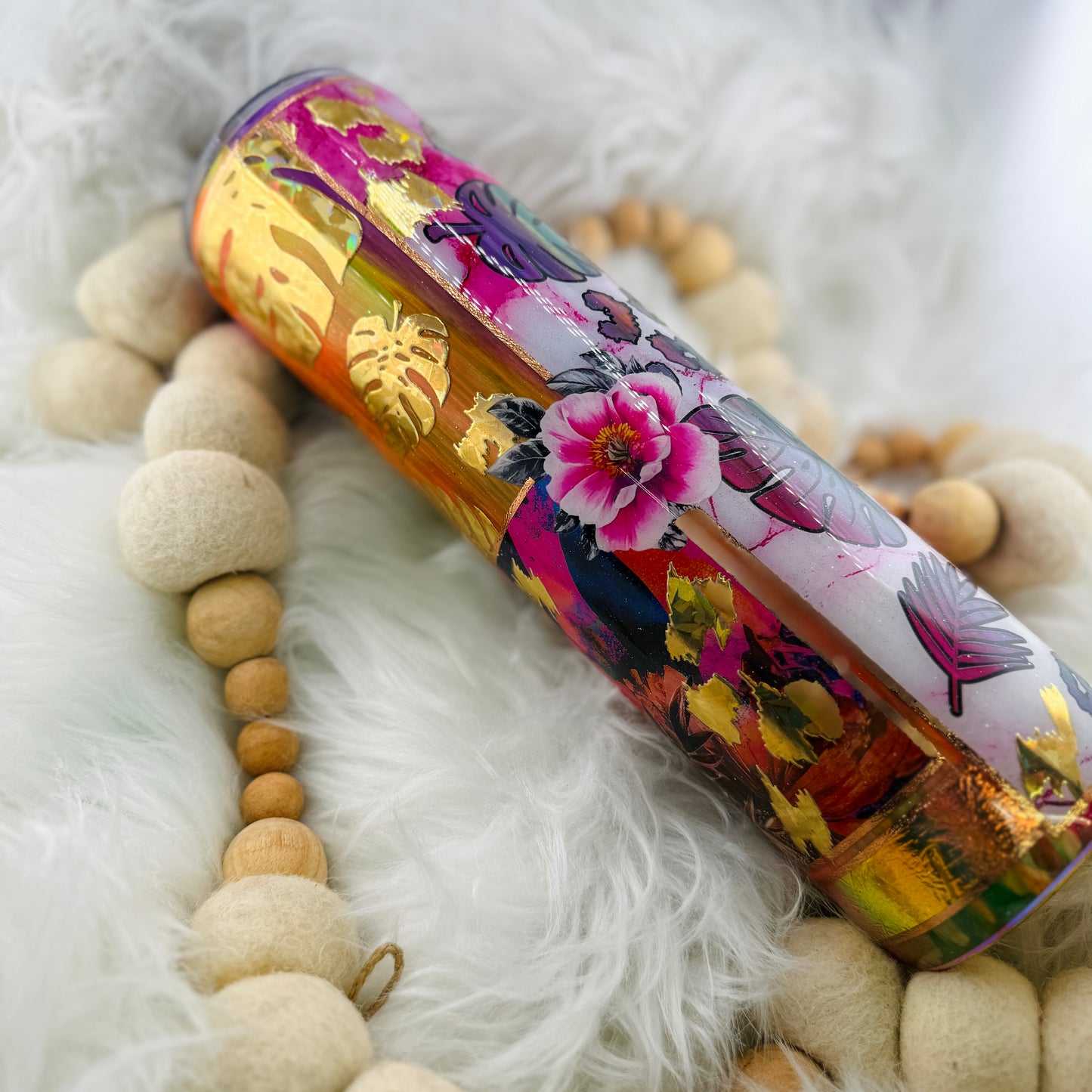 #1  Monstera Rainbow Woodgrain 32 Plump