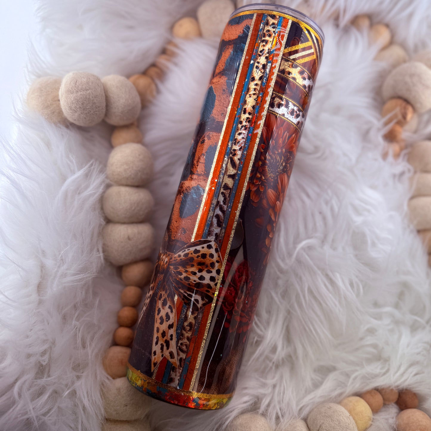 #9 Fall Colored Mixed Media  // 32 Plump