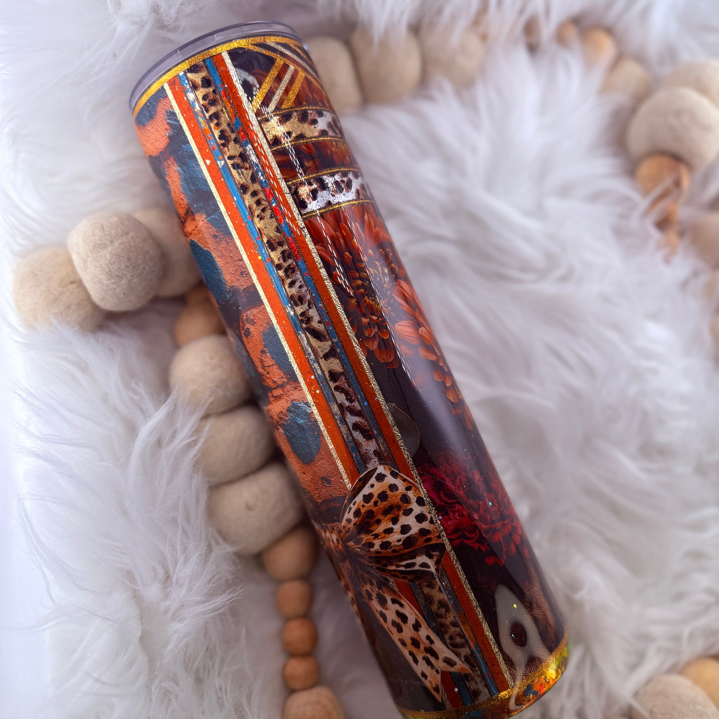 #9 Fall Colored Mixed Media  // 32 Plump