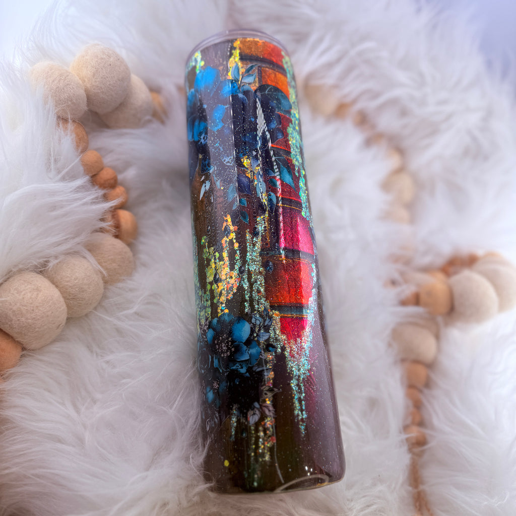 #23 Holo Glitter Woodgrain w/ Reflective Additive // 32 Plump