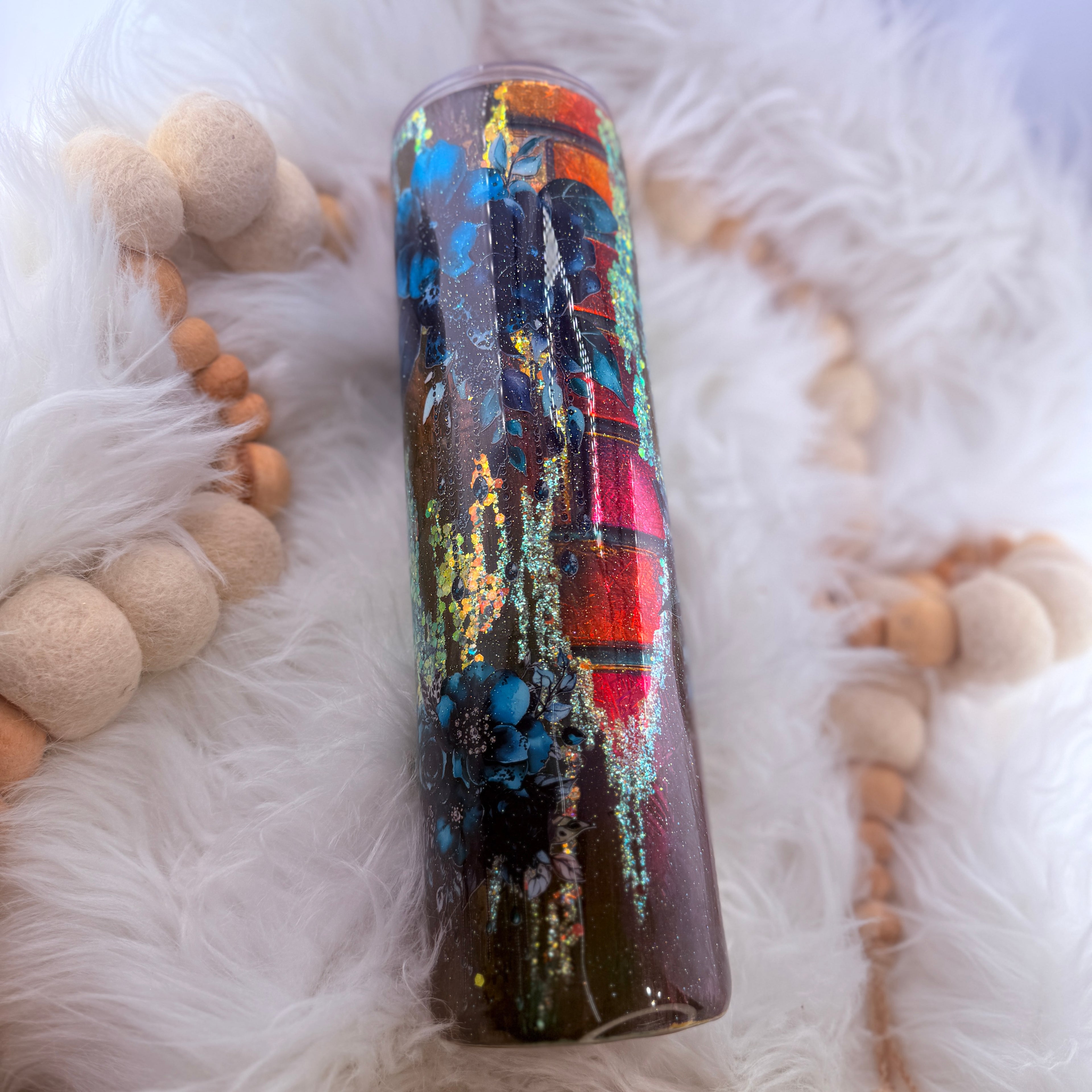 #23 Holo Glitter Woodgrain w/ Reflective Additive // 32 Plump