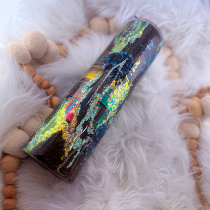 #23 Holo Glitter Woodgrain w/ Reflective Additive // 32 Plump