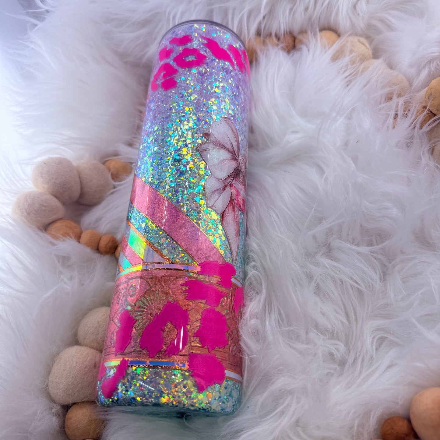 #27 Disco Bow Mixed Media // 32 Plump